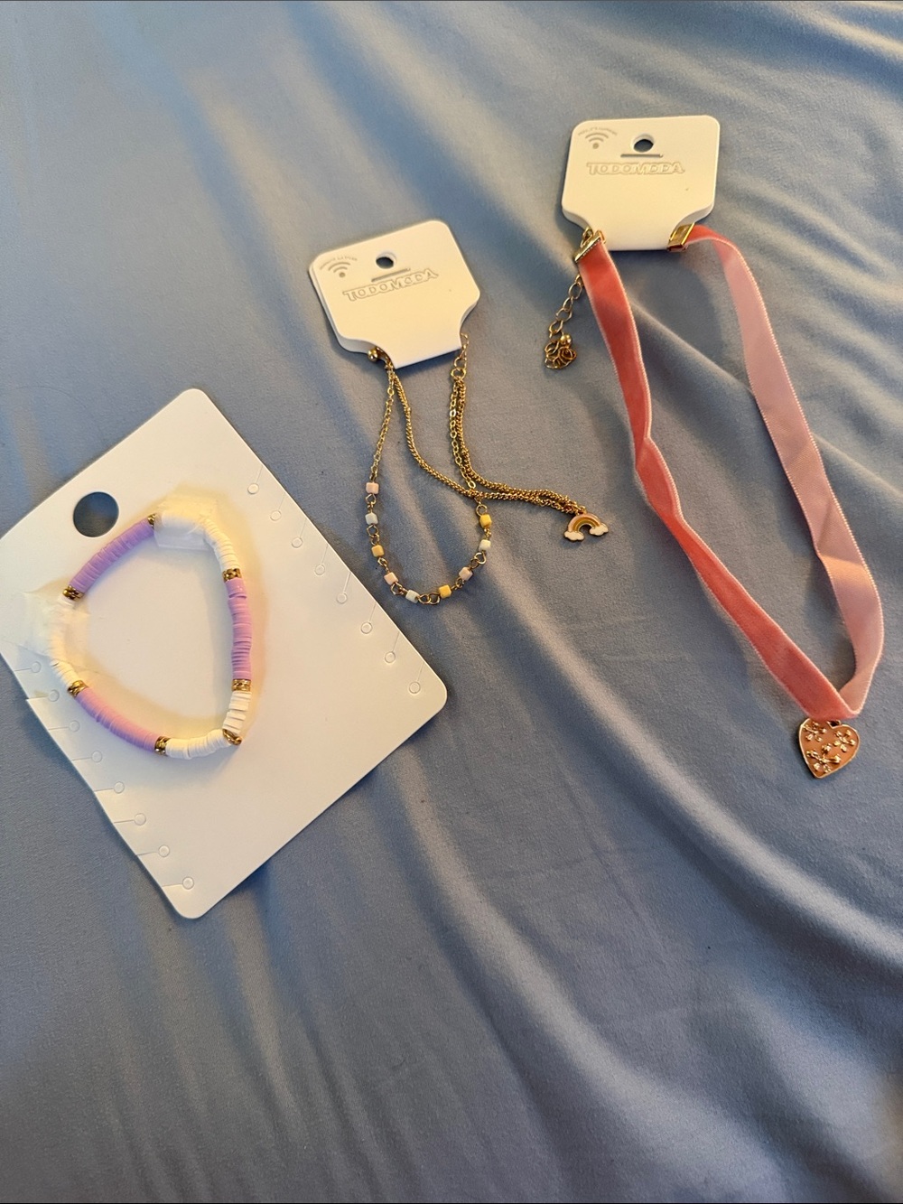 Bracelet and necklace set for girls
